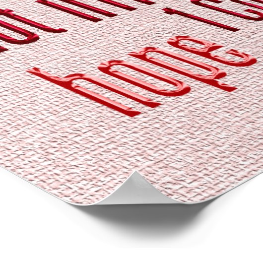 1 Corinthians 13:1-13 Hart Cloth Poster (Hoek)