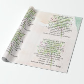 1 Corinthians 13: 4-7 Cadeaupapier (Uitgerold)