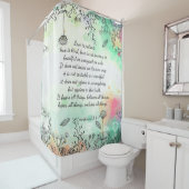 1 Corinthians 13: 4-7 Douchegordijn (In situ)