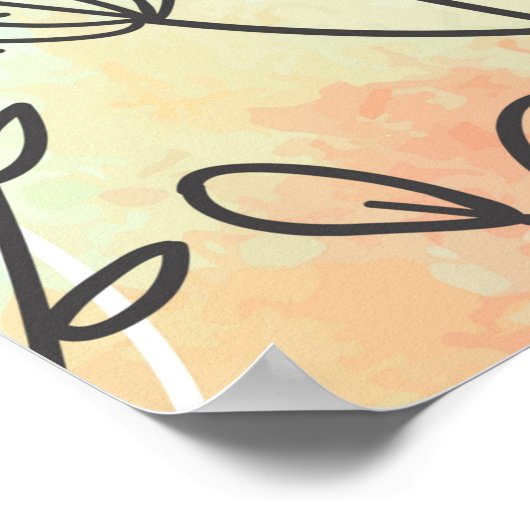 1 Corinthians 13: 4-7 Poster (Hoek)