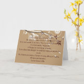 1 Corinthians 13: 4-8 Kaart (Gele Bloem)