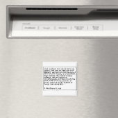 1 Corinthians 13 4-8 Magneet (Insitu (Vaatwasser))