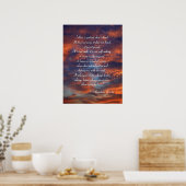 1 Corinthians 13; 4-8a - Inspirerend Poster (Keuken)