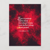 1 Corinthians 13:4 Briefkaart (Voorkant)