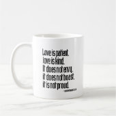 1 Corinthians 13:4 Coffee-Mok Koffiemok (Links)