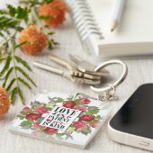 1 Corinthians 13:4 Love is Patient Love is Kind Sleutelhanger (Voorkant Rechts)