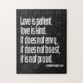 1 Corinthians 13:4 Puzzle Legpuzzel (Verticaal)