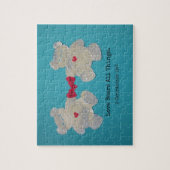 1 Corinthians 13:7 Liefde beren alles. Legpuzzel (Verticaal)