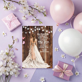 1 Corinthians 13:8 Bridal Shower Invitation Kaart