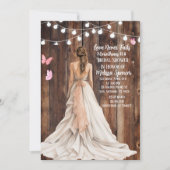 1 Corinthians 13:8 Bridal Shower Invitation Kaart (Voorkant)
