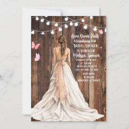 1 Corinthians 13:8 Bridal Shower Invitation Magnetische Uitnodiging