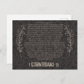1 Corinthians 13 Briefkaart (Voorkant / Achterkant)