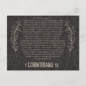 1 Corinthians 13 Briefkaart (Voorkant)