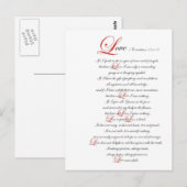 1 Corinthians 13 Briefkaart (Voorkant / Achterkant)