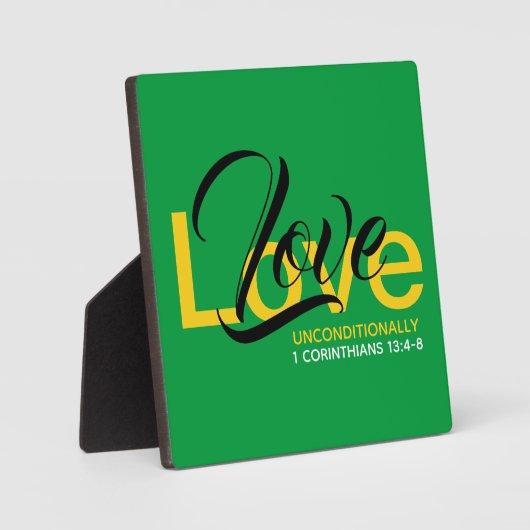 1 Corinthians 13 | CHRISTELIJKE LOVE Fotoplaat (Voorkant)