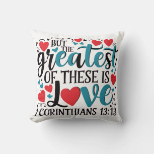 1 Corinthians 13 Kussen