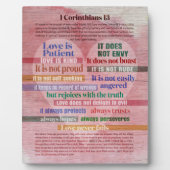1 Corinthians 13 - Liefde Fotoplaat (Voorkant)