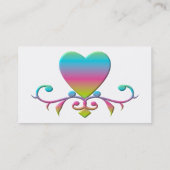 1 Corinthians 13 - Liefde is niet onbeleefd Visitekaartje (Achterkant)