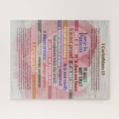 1 Corinthians 13 - Liefde Legpuzzel (Horizontaal)