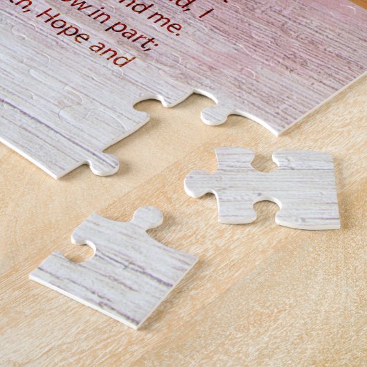 1 Corinthians 13 - Liefde Legpuzzel (Zijkant)