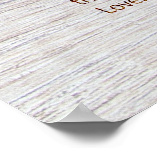 1 Corinthians 13 - Liefde Poster (Hoek)