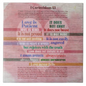 1 Corinthians 13 - Liefde Tegeltje (Voorkant)