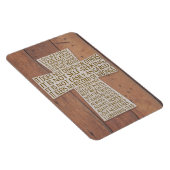 1 Corinthians 13 Love Chapter Cross Rustic Wood Magneet (Rechterzijde)