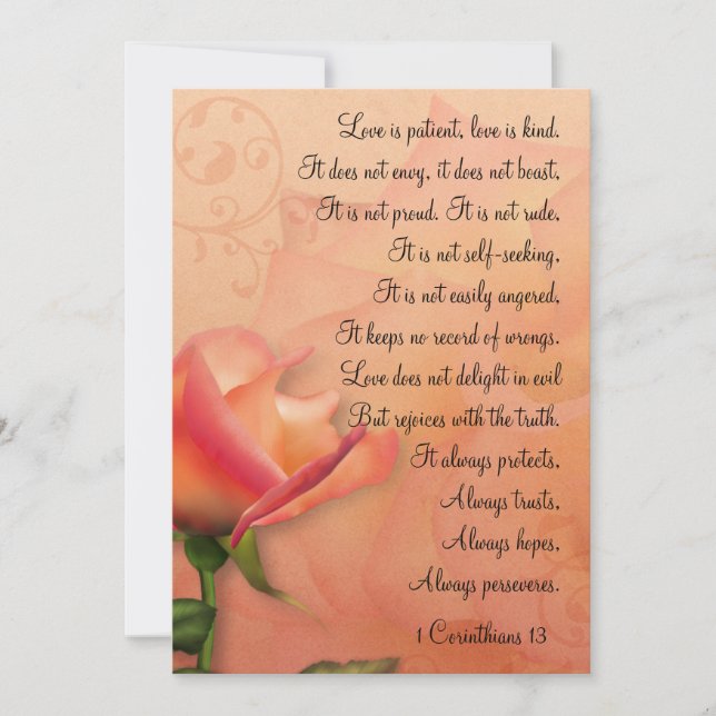 1 Corinthians 13 Love is Patient Mini Prints (Voorkant)