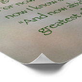 1 Corinthians 13 Poster (Hoek)