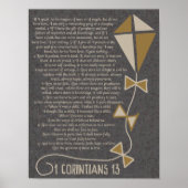 1 Corinthians 13 Poster (Voorkant)