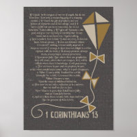 1 Corinthians 13 Poster