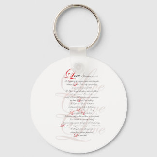 1 Corinthians 13 Sleutelhanger