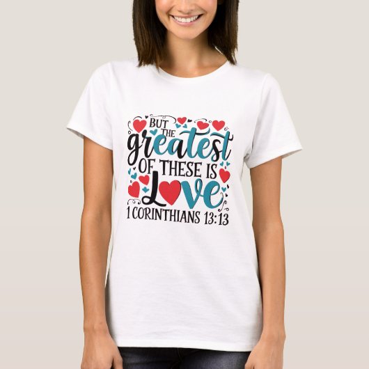 1 Corinthians 13 T-shirt (Voorkant)