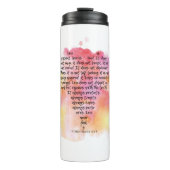 1 Corinthians 13 Thermosbeker (Voorkant)