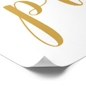 1 Corinthians 13 - Wedding Aisle Signs Poster (Hoek)