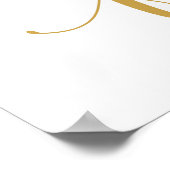 1 Corinthians 13 - Wedding Aisle Signs Poster (Hoek)