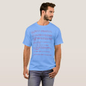 1 Corinthians 15:1-8 T-shirt (Voorkant volledig)