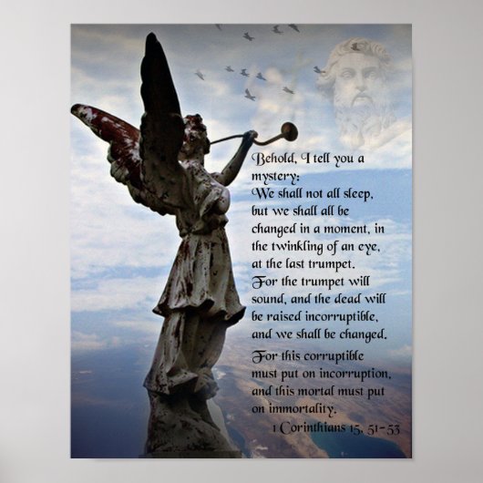 1 Corinthians 15;51-53 Poster (Voorkant)