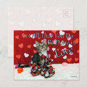 1 Corinthians 16:14 Bijbelverse Briefkaart (Voorkant / Achterkant)