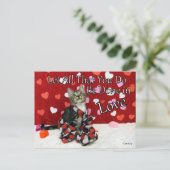 1 Corinthians 16:14 Bijbelverse Briefkaart (Staand voorkant)