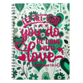 1 Corinthians 16:14 Notitieboek