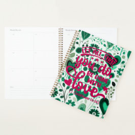 1 Corinthians 16:14 Planner