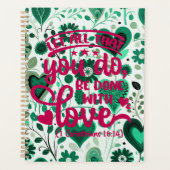 1 Corinthians 16:14 Planner (Voorkant)