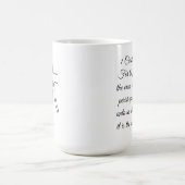 1 Corinthians 1:18 Scripture Cross Mug Magische Mok (Midden)