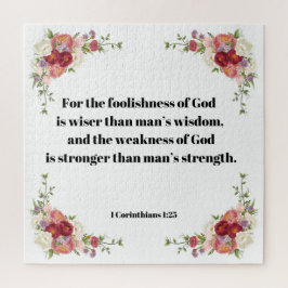 1 Corinthians 1:23 Gods verschijningsbijbelversie Legpuzzel