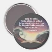 1 Corinthians 2:9 Eye heeft niet gezien, noch geho Magneet (Voorkant / Achterkant)