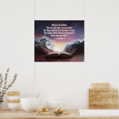 1 Corinthians 2:9 Eye heeft niet gezien, noch geho Poster (Keuken)