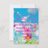 1 Corinthians 2:9 KJV Bijbelscriptie Pic Greeting Kaart (Voorkant)