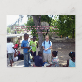 1 Corinthians 3:16 Briefkaart