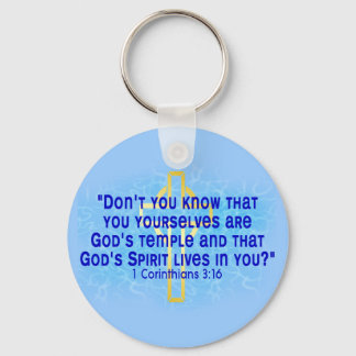 1 Corinthians 3 16 Sleutelhanger
